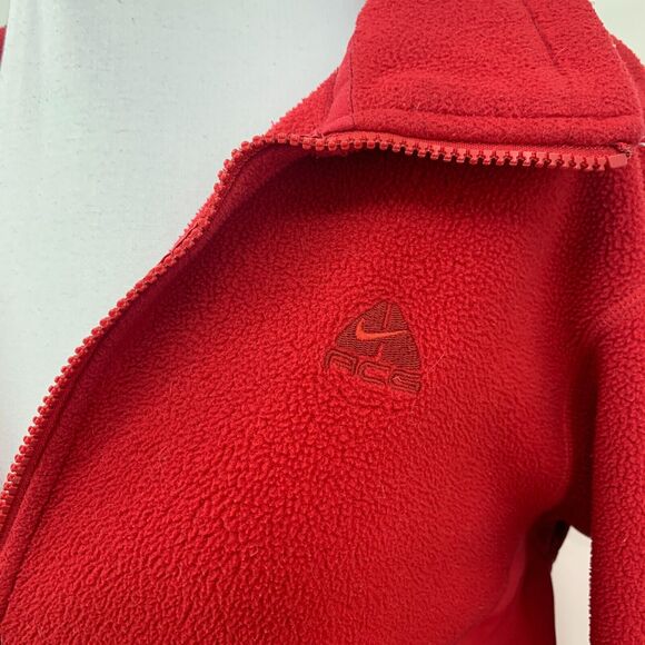 Nike ACG Jacket Womens L Large Fleece Lined Full Zip Therma Fit Active Outdoor - Picture 4 of 14